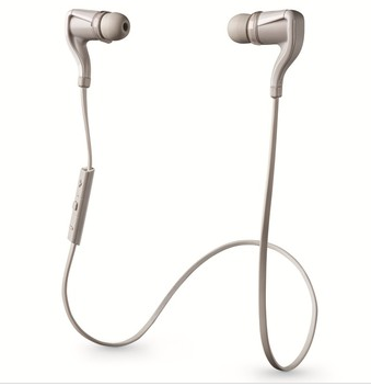 缤特力（Plantronics） BackBeat GO 2 蓝牙耳机 仅重14克，P2i纳米防汗设计，线缆防缠绕，5小时通话时间